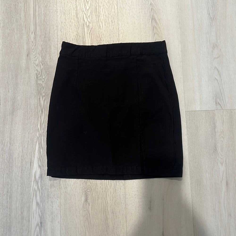 Garage Black Mini Skirt